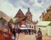 卡米耶 毕沙罗 : September Celebration, Pontoise